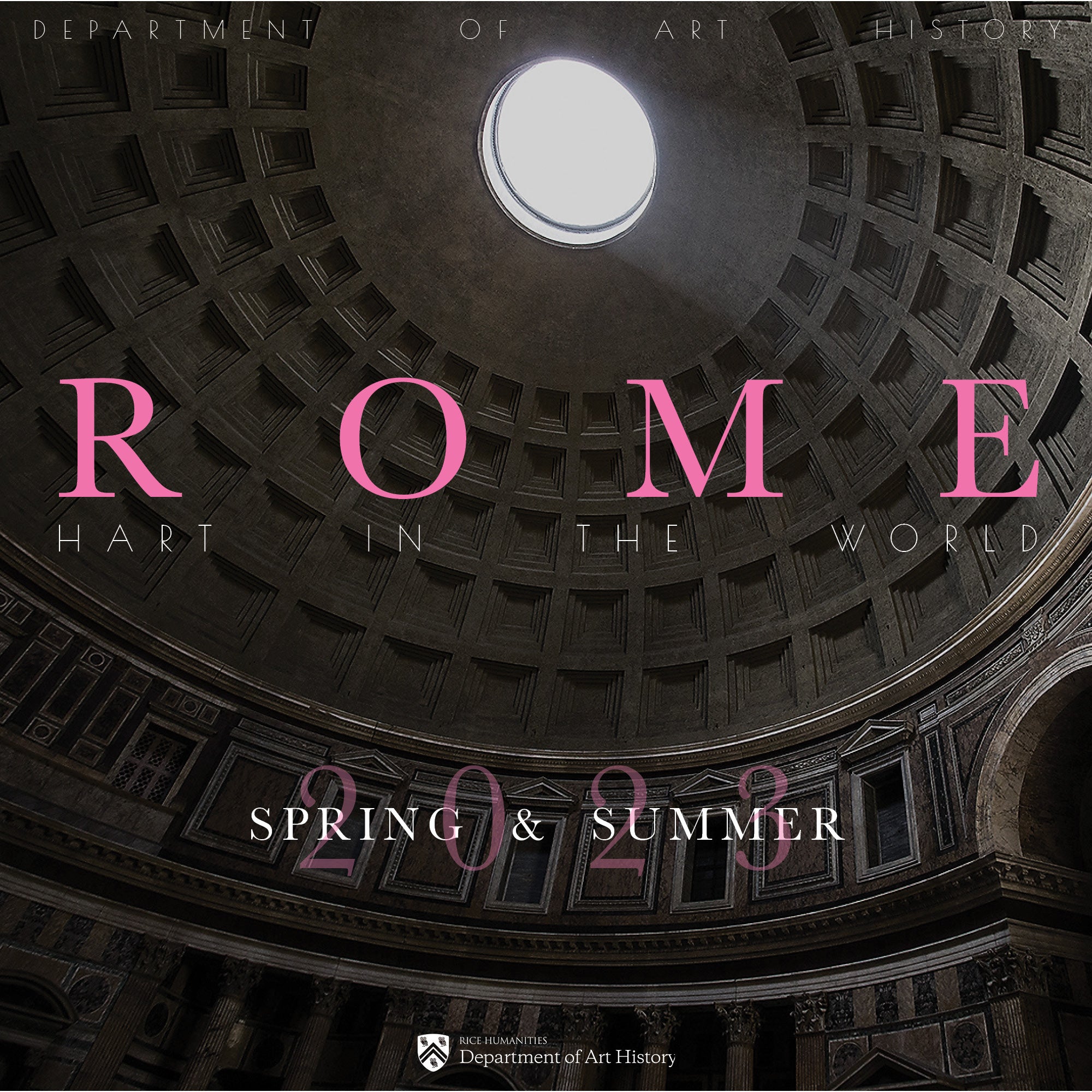 HART in the World Rome 2023 Art History School of Humanities